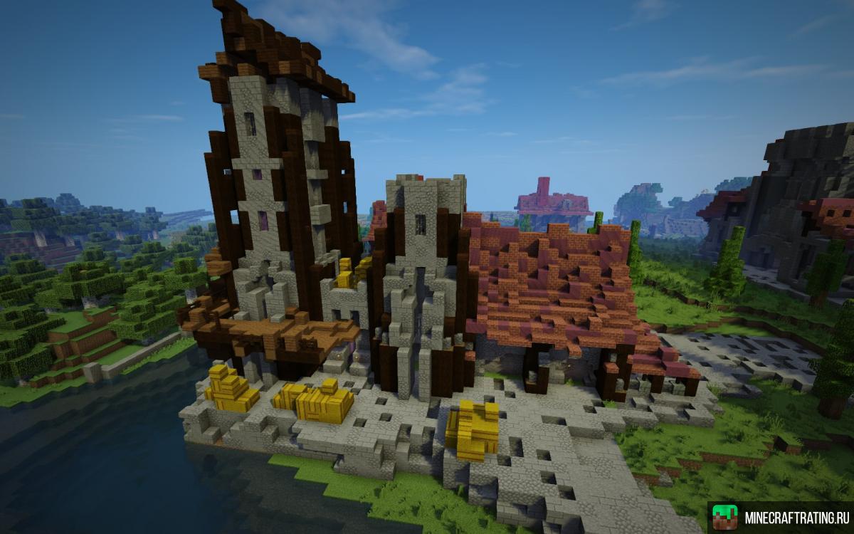 Скриншот Tensa Craft все режимы на 1.20+ сервер Майнкрафт