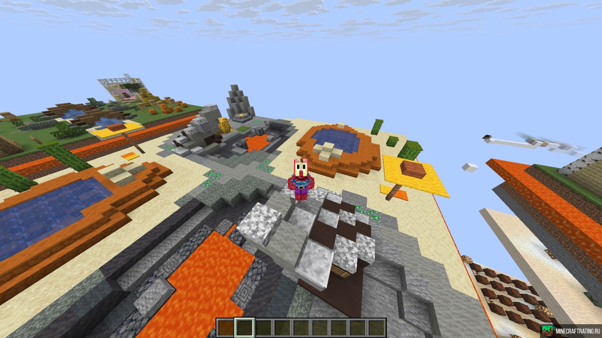 Скриншот PvP с копьями | 1vs1 2vs2 3vs3 сервер Майнкрафт