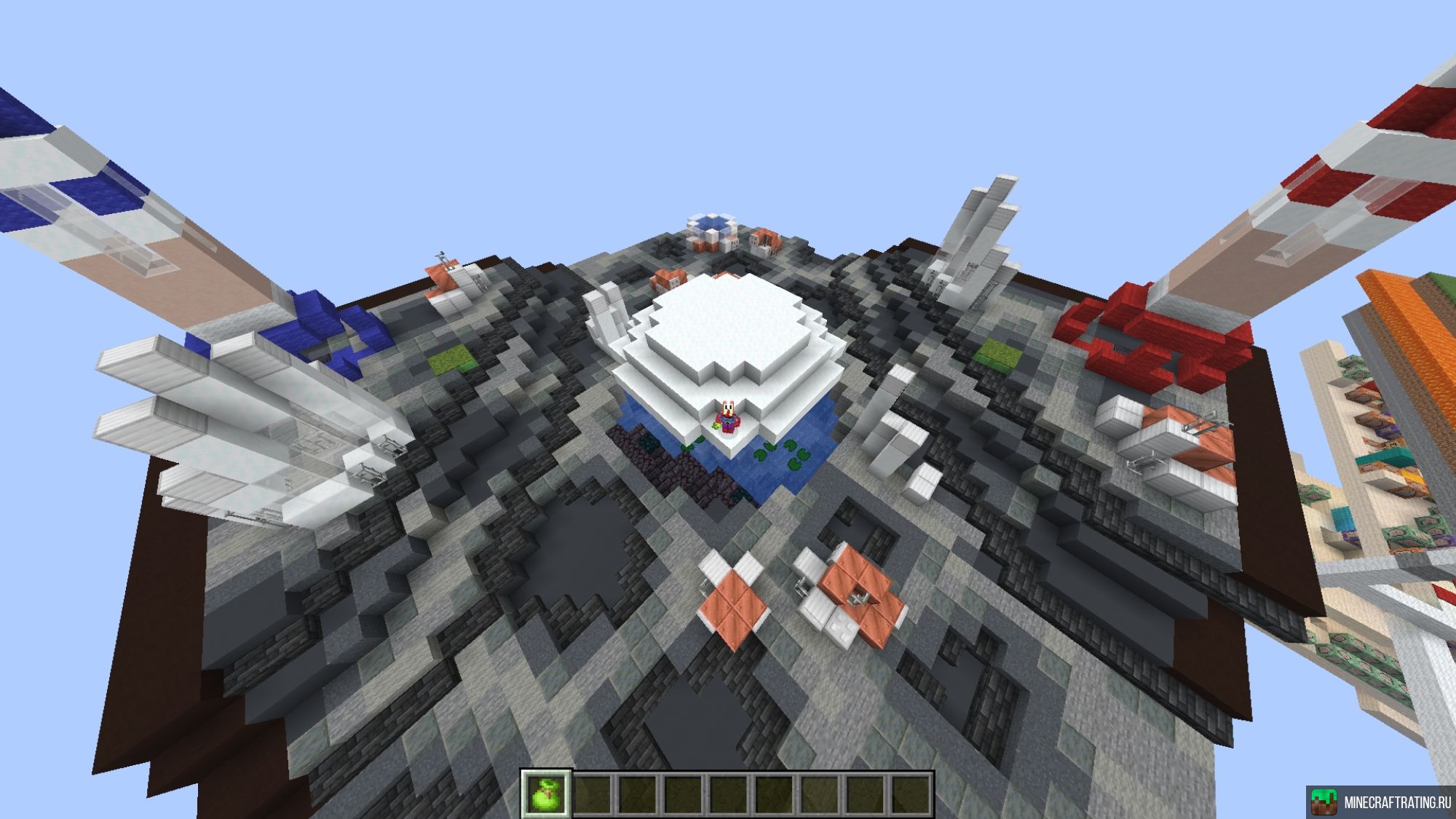 Скриншот PvP с копьями | 1vs1 2vs2 3vs3 сервер Майнкрафт