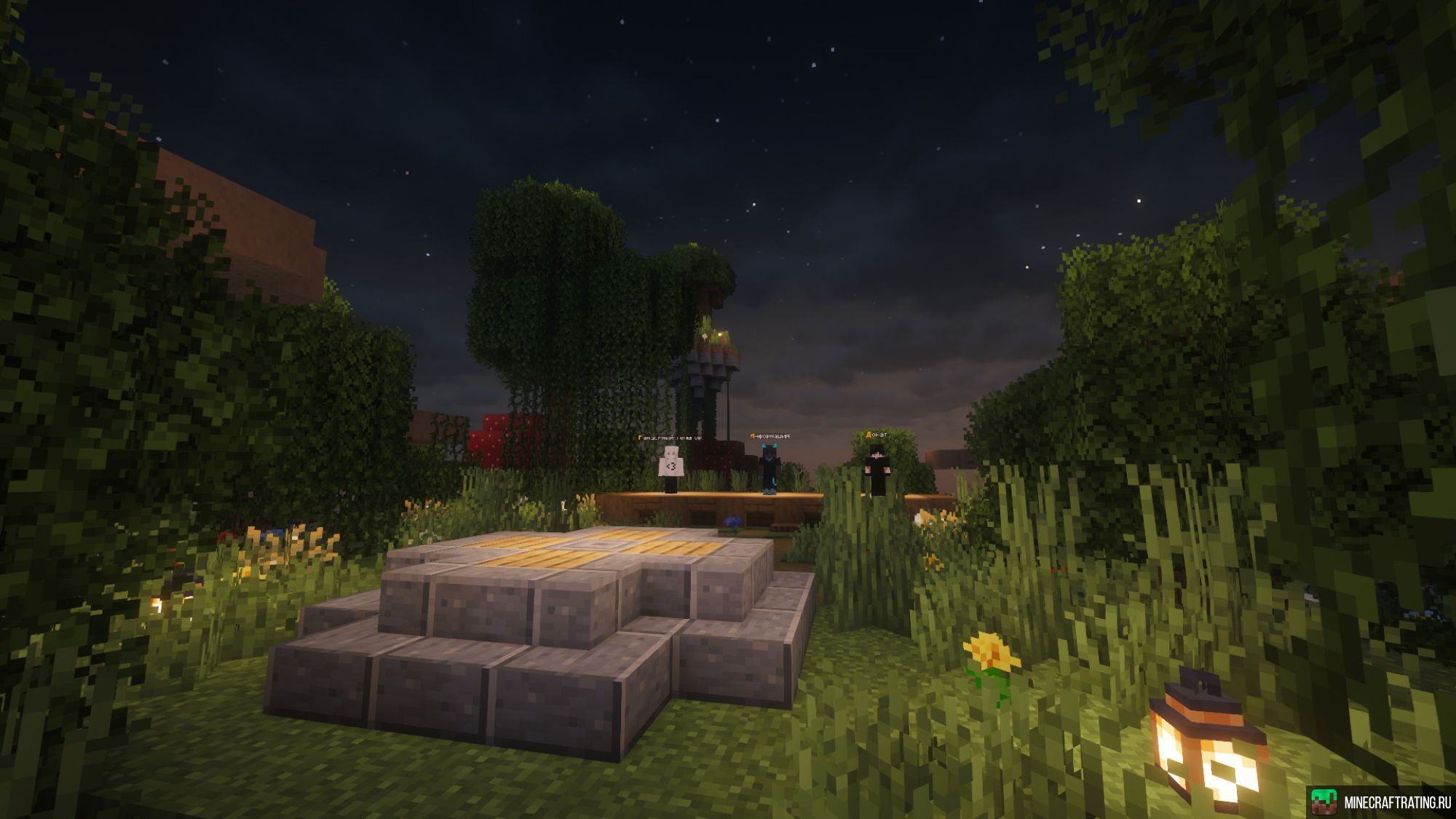 Скриншот qqmc.ru - заходи, с друзьями веселее сервер Майнкрафт