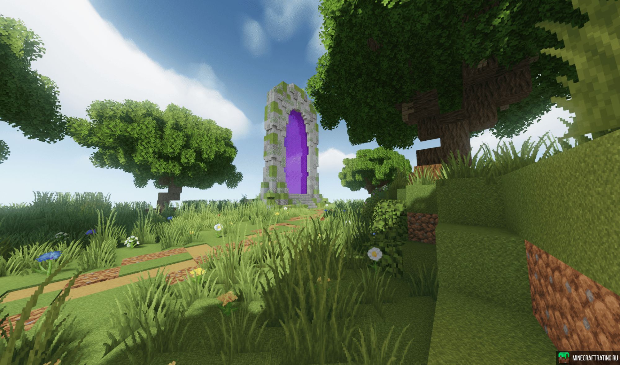 Скриншот MultiWorlds сервер Майнкрафт