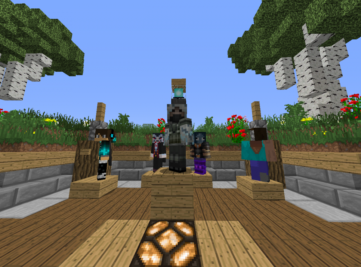 Скриншот SkiesLand NetWork сервер Майнкрафт